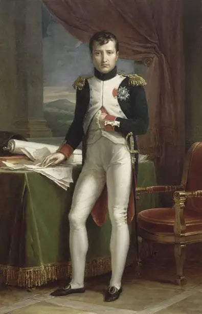 Napoleon I in uniform of the foot grenadiers of the Guard - François Gérard
