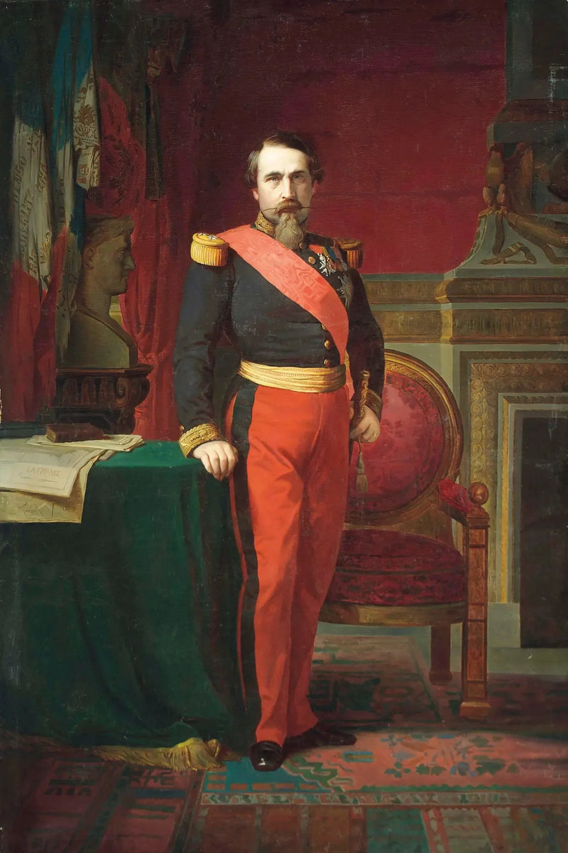 Napoleon III, Emperor of the French - Hippolyte Flandrin