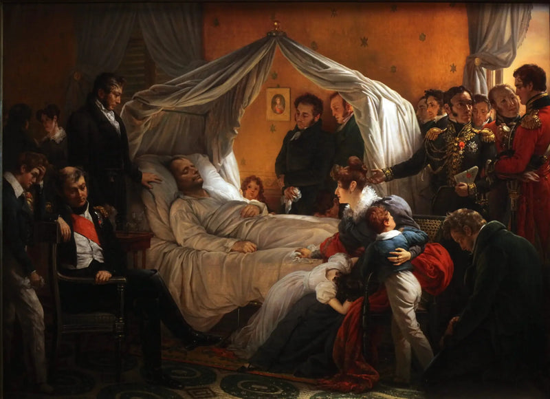 Napoleon on His Deathbed - Charles de Steuben