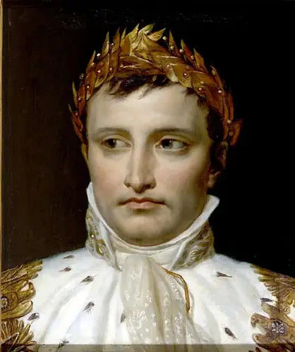 Napoleon, Crowned Head - Jacques-Louis David