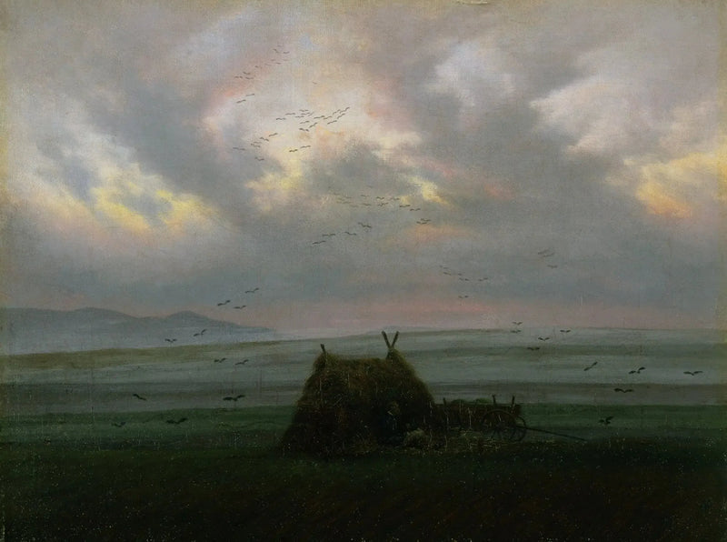 Foggy Tablecloth - Caspar David Friedrich