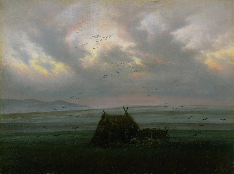 Foggy Tablecloth - Caspar David Friedrich