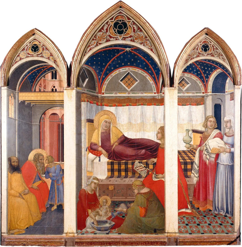 Nativity of the Virgin - Pietro Lorenzetti