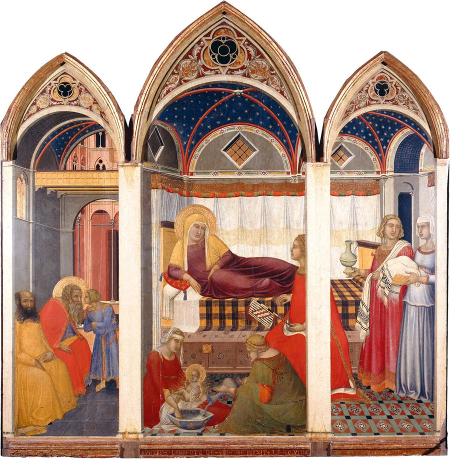 Nativity of the Virgin - Pietro Lorenzetti