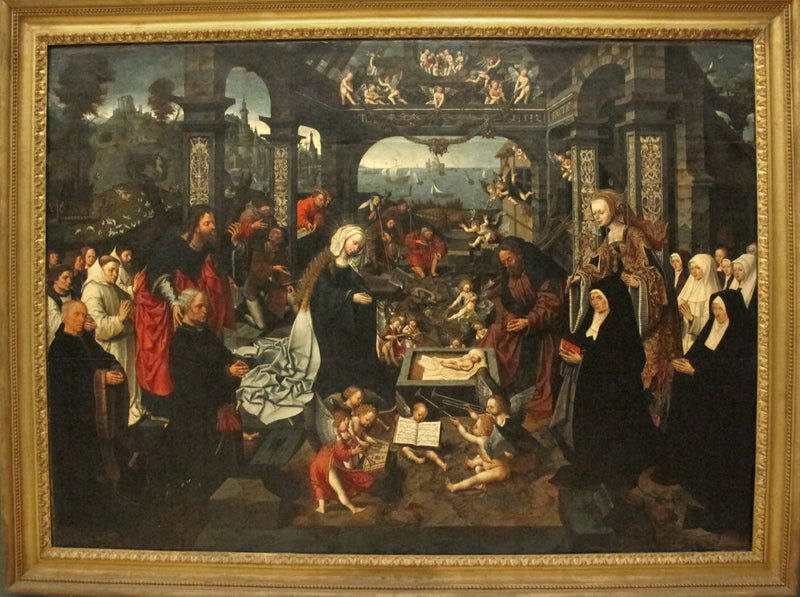 Nativity - Jacob Cornelisz van Oostsanen