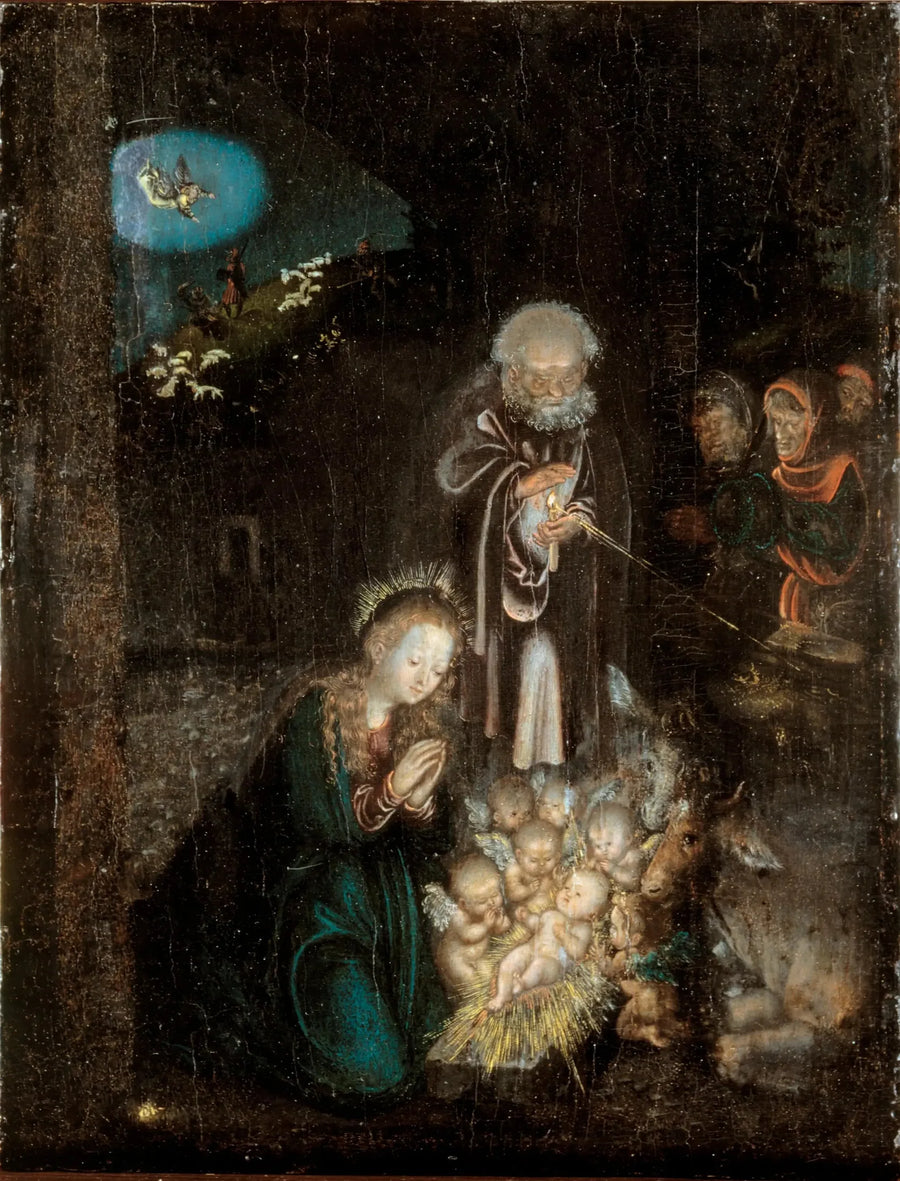 Nativity - Lucas Cranach the Elder