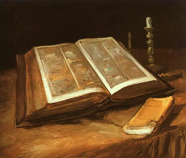 Still Life with Bible - Vincent van Gogh