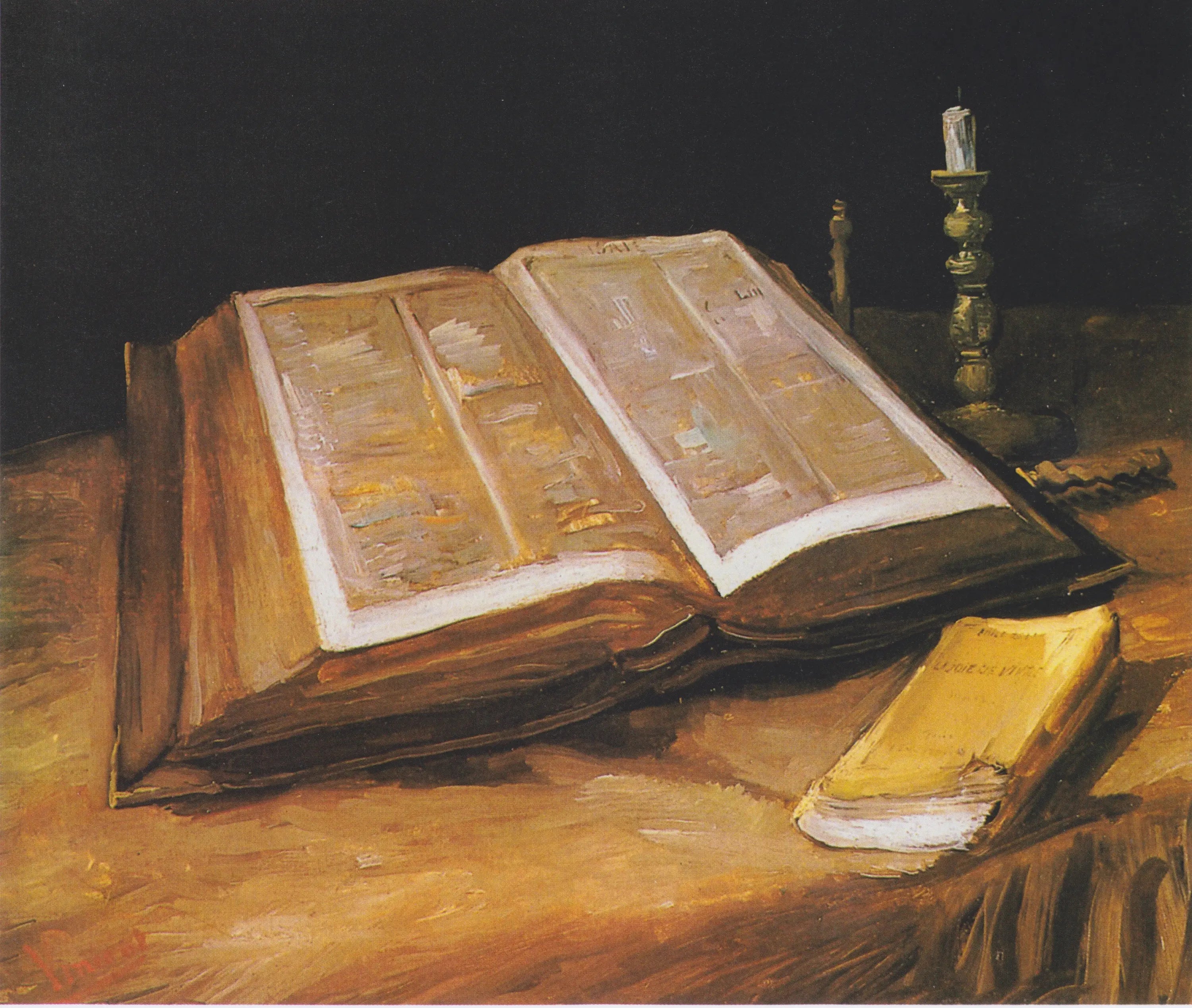 Nature morte à la Bible - Vincent van Gogh - Alpha Reproduction