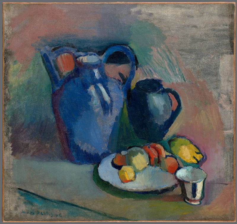 Still Life with Blue Jug - Henri Matisse