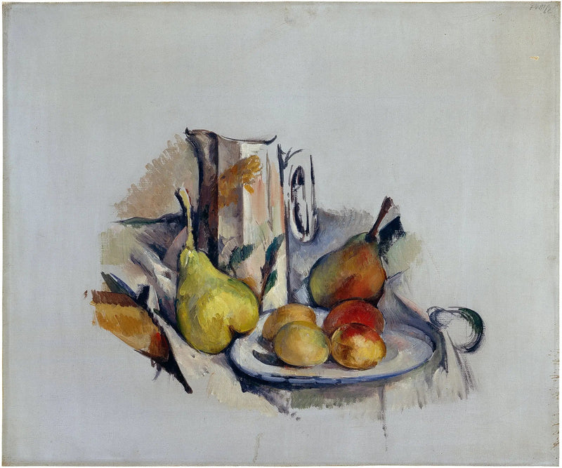Still Life with a Pitcher - Paul Cézanne