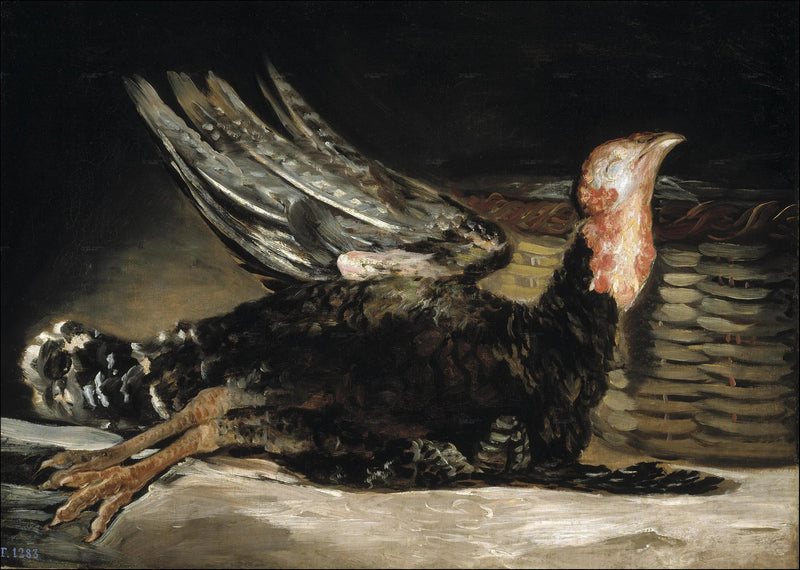 Still Life with Turkey - Francisco de Goya