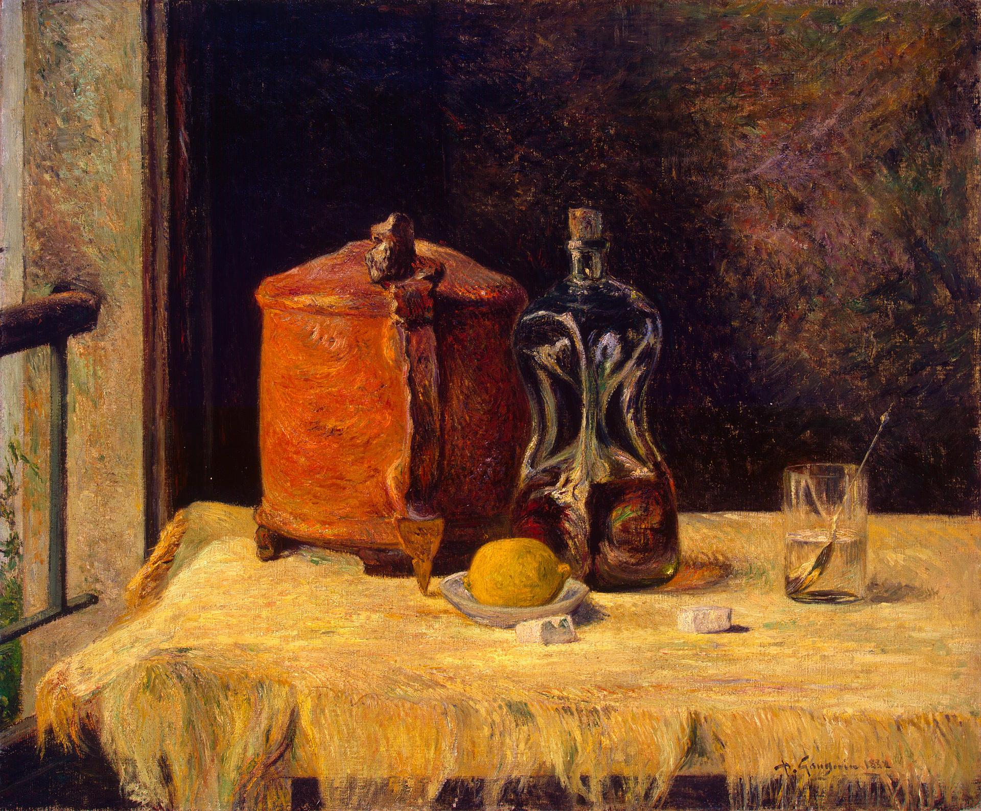 Still Life at the Window - Paul Gauguin