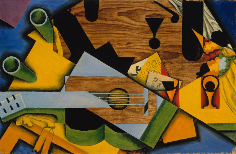 Still life with guitar - Juan Gris