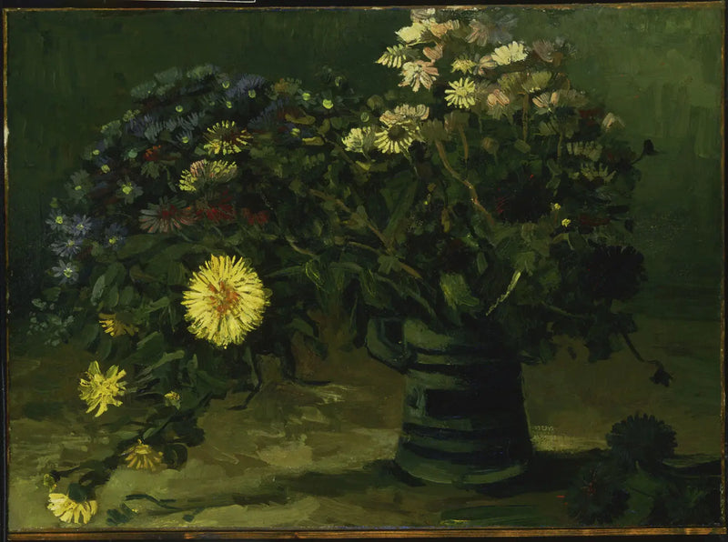 Still Life with a Bouquet of Daisies - Vincent van Gogh