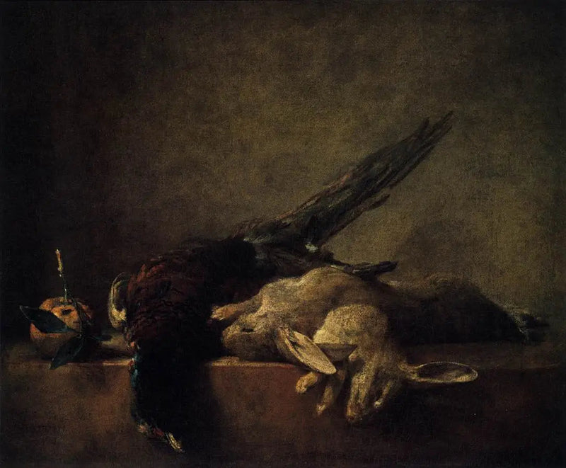 Still Life with Game - Jean Siméon Chardin