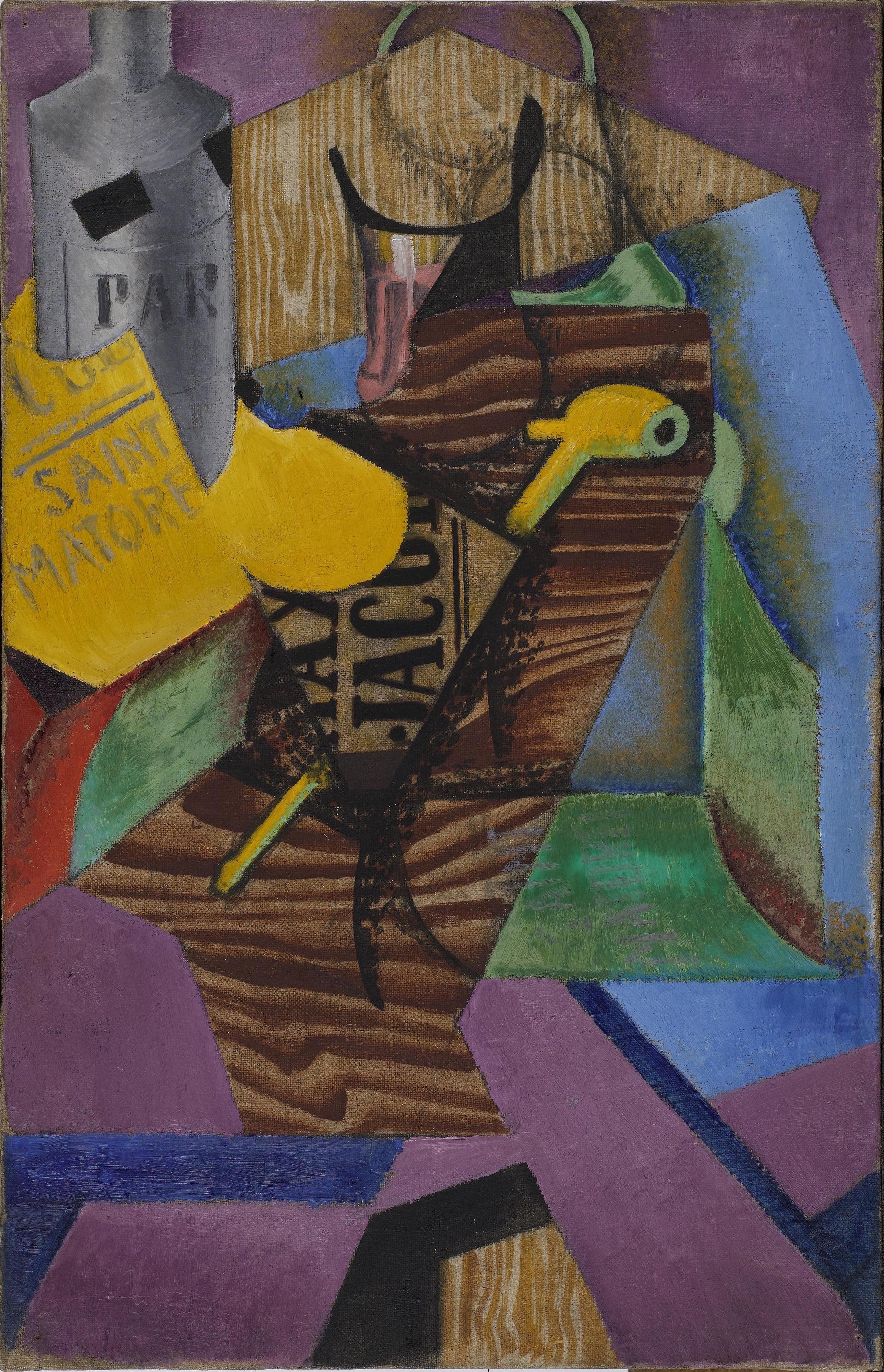 Still life with book - Juan Gris
