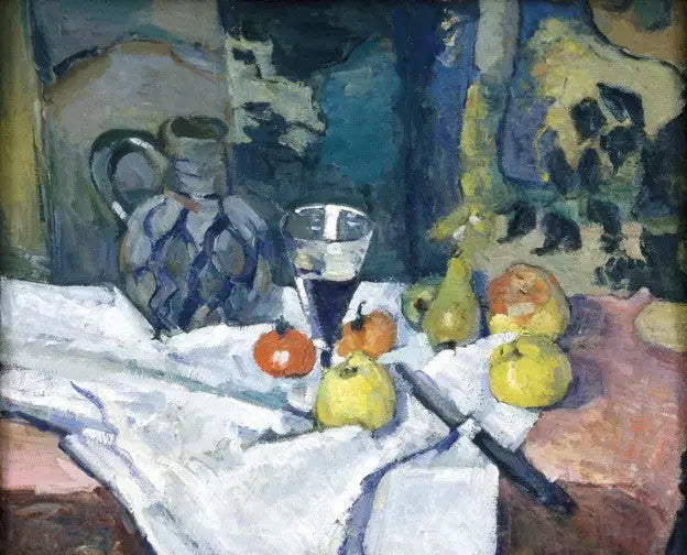 Still Life with Stoneware Jug - Paul Cézanne