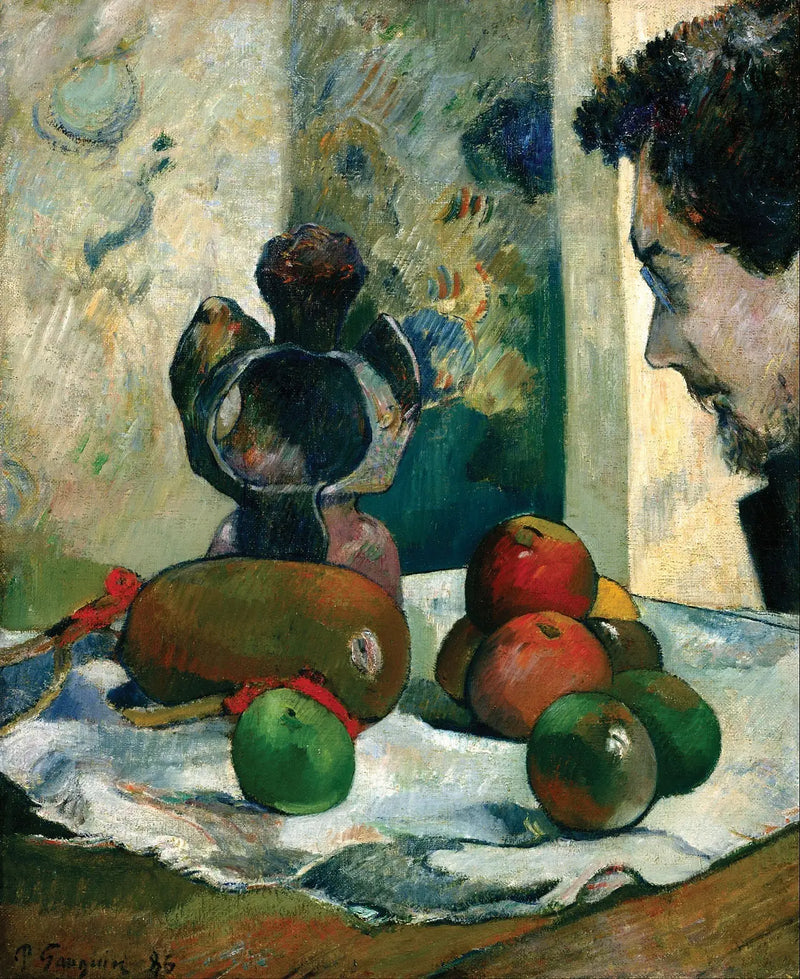 Still Life with the Profile of Laval - Paul Gauguin
