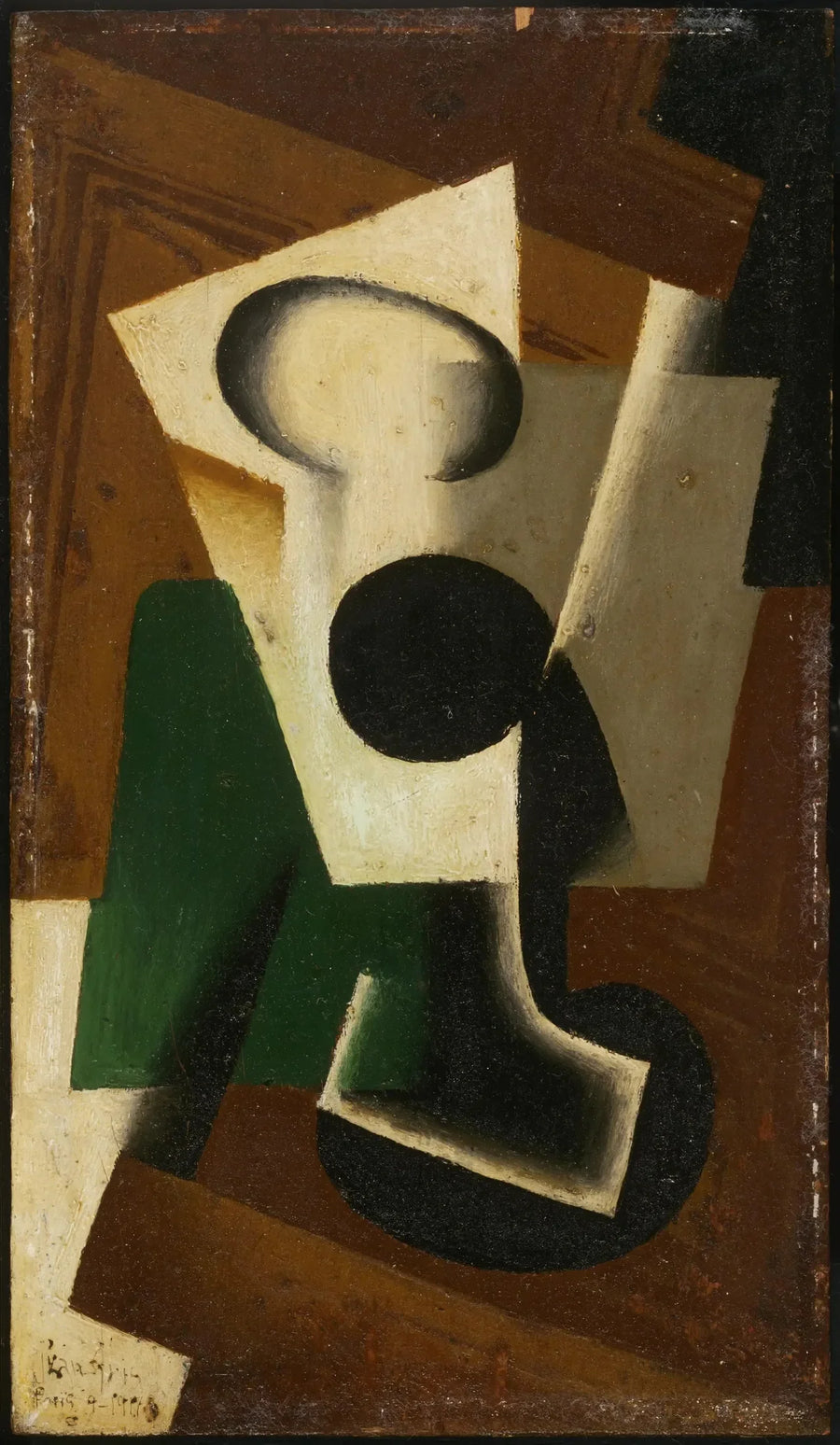 Still life with glass - Juan Gris