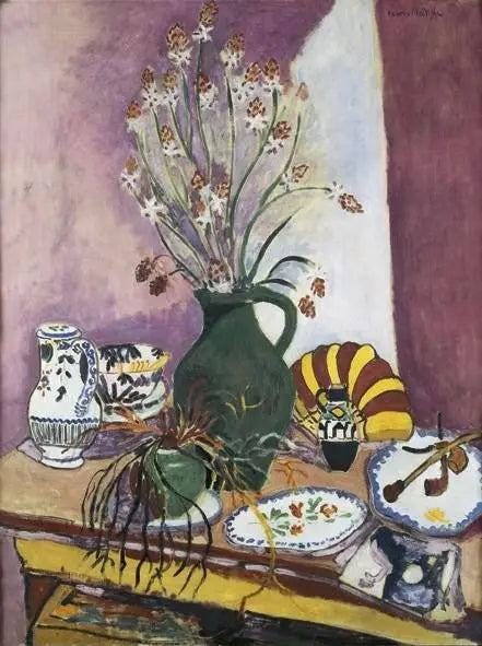 Still Life with Asphodels - Henri Matisse