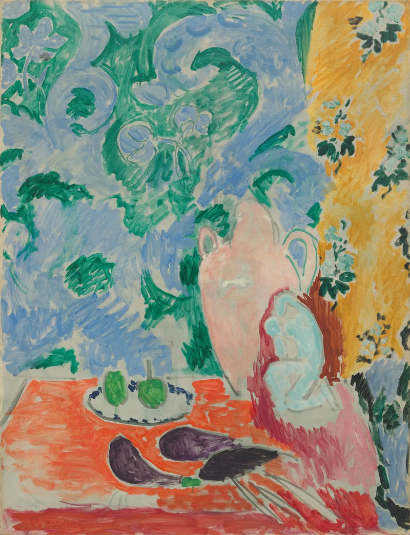 Still Life with Eggplants - Henri Matisse