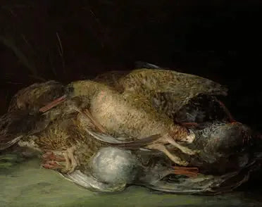 Still Life with Woodcocks - Francisco de Goya