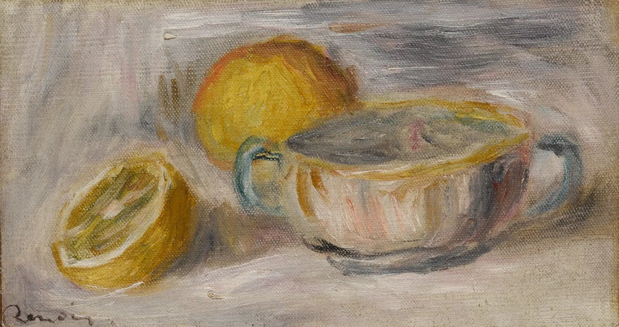 Still Life with Lemons - Pierre-Auguste Renoir