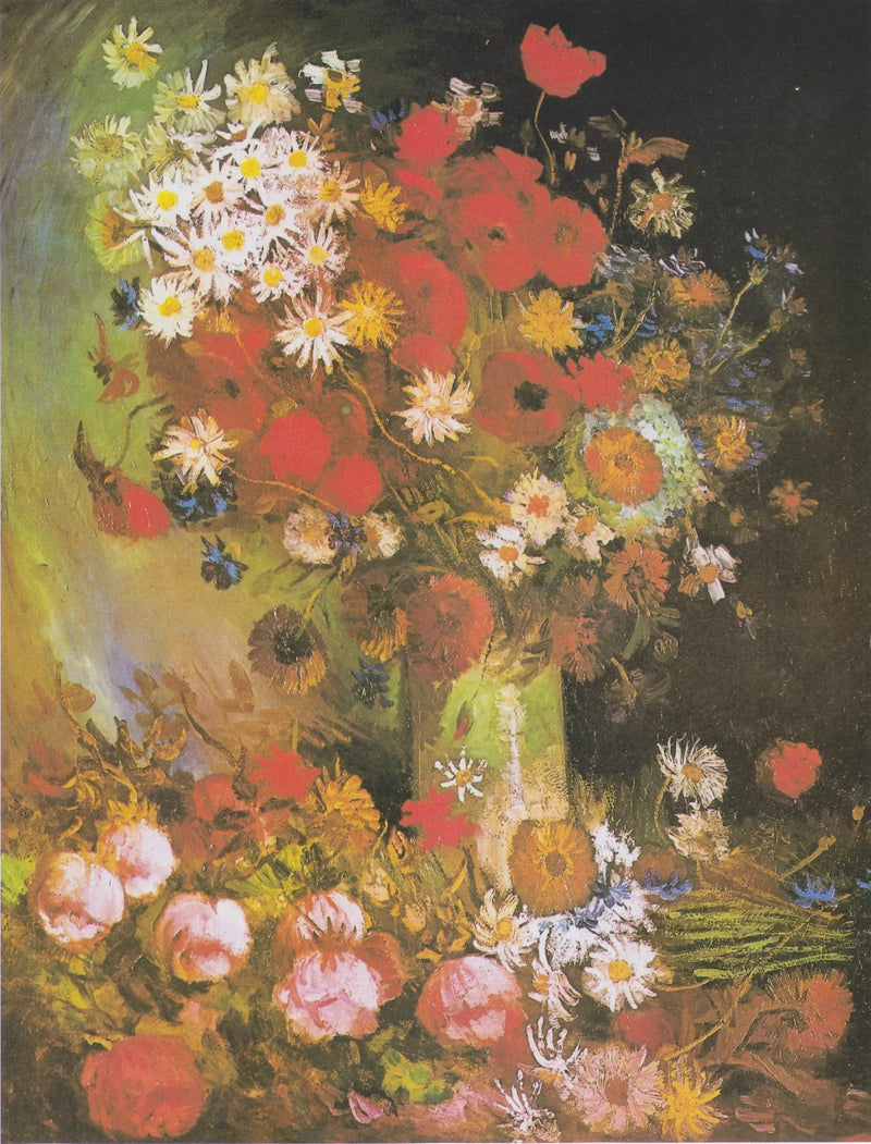 Still Life with Wildflowers and Roses - Vincent van Gogh