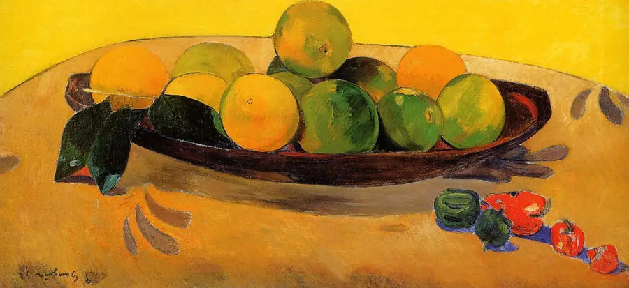 Still Life with Fruits and Peppers - Paul Gauguin
