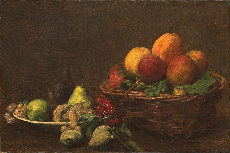 Still Life with Fruits - Henri Fantin-Latour