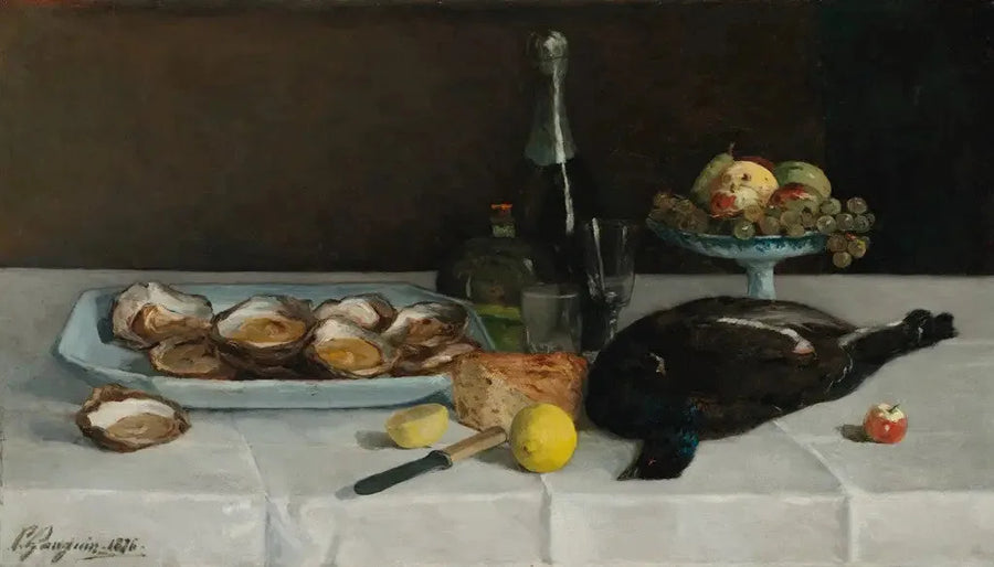 Still Life with Oysters - Paul Gauguin