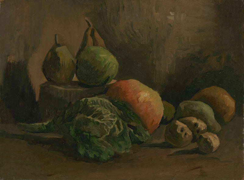 Still Life with Vegetables and Fruits - Vincent van Gogh