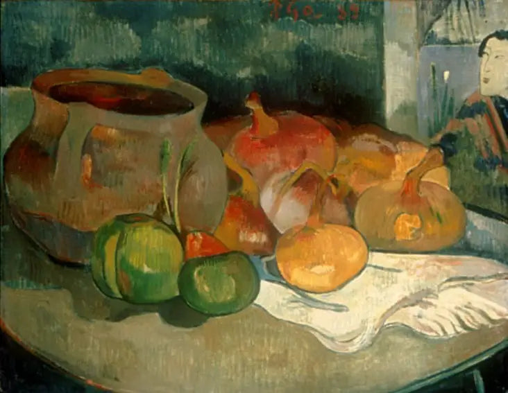 Still Life with Onions - Paul Gauguin