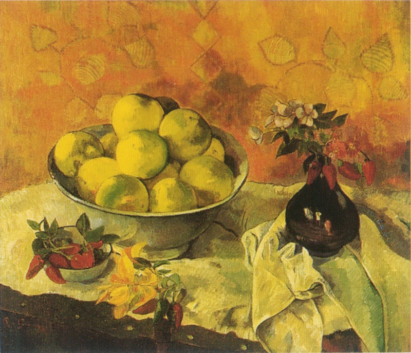 Still Life with Grapefruits - Paul Gauguin