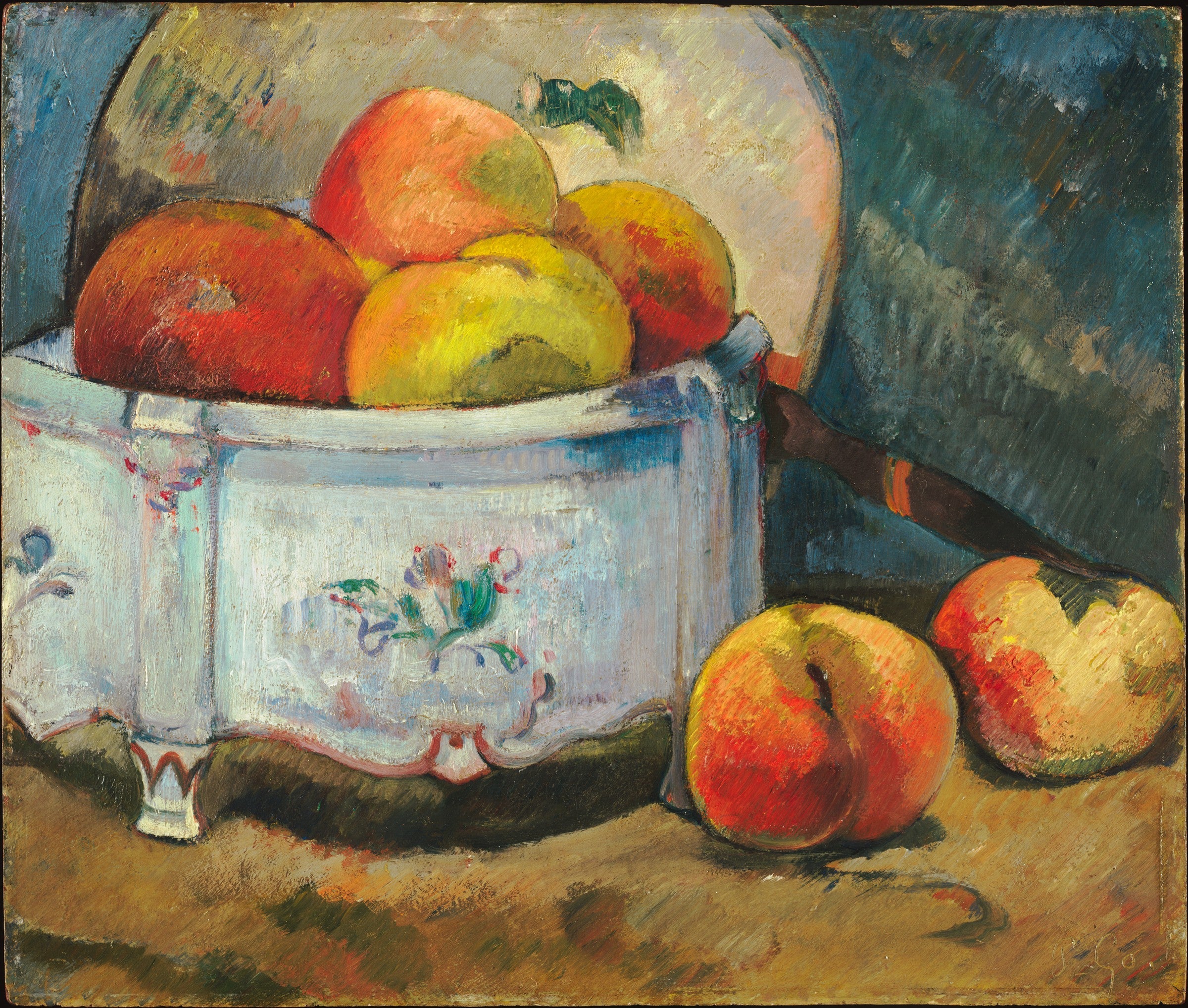 Still Life with Peaches - Paul Gauguin