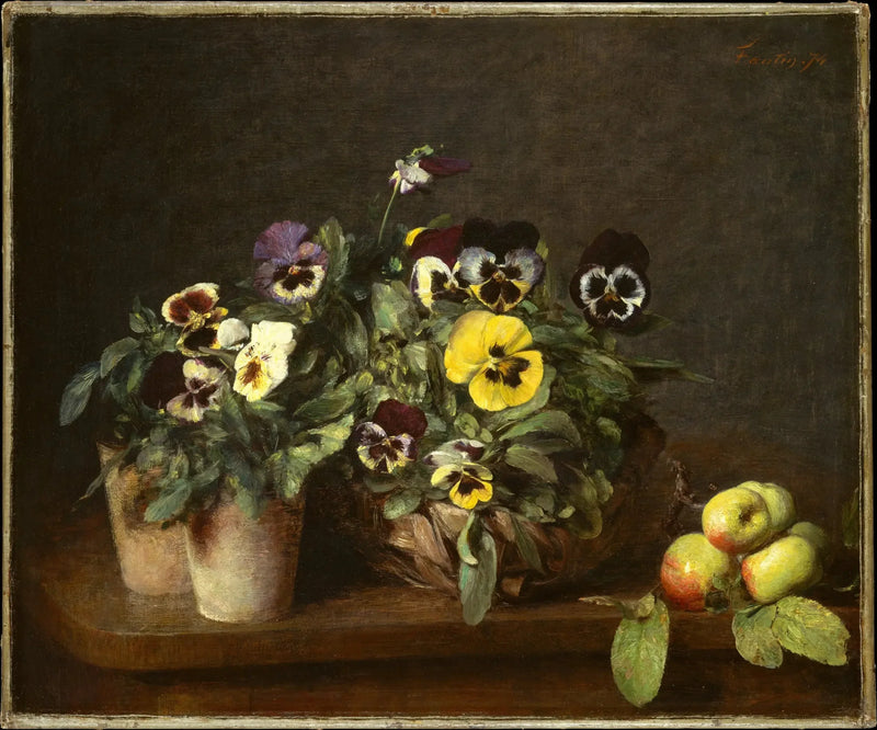 Still Life with Thoughts - Henri Fantin-Latour