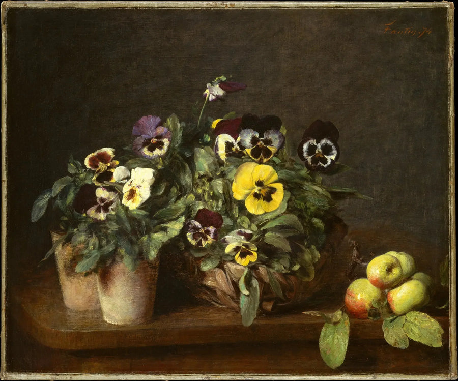 Still Life with Thoughts - Henri Fantin-Latour