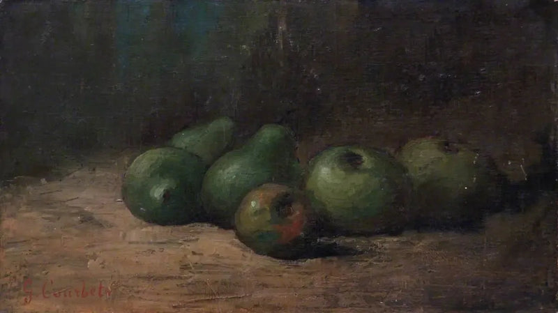 Still Life with Apples and Pears - Gustave Courbet