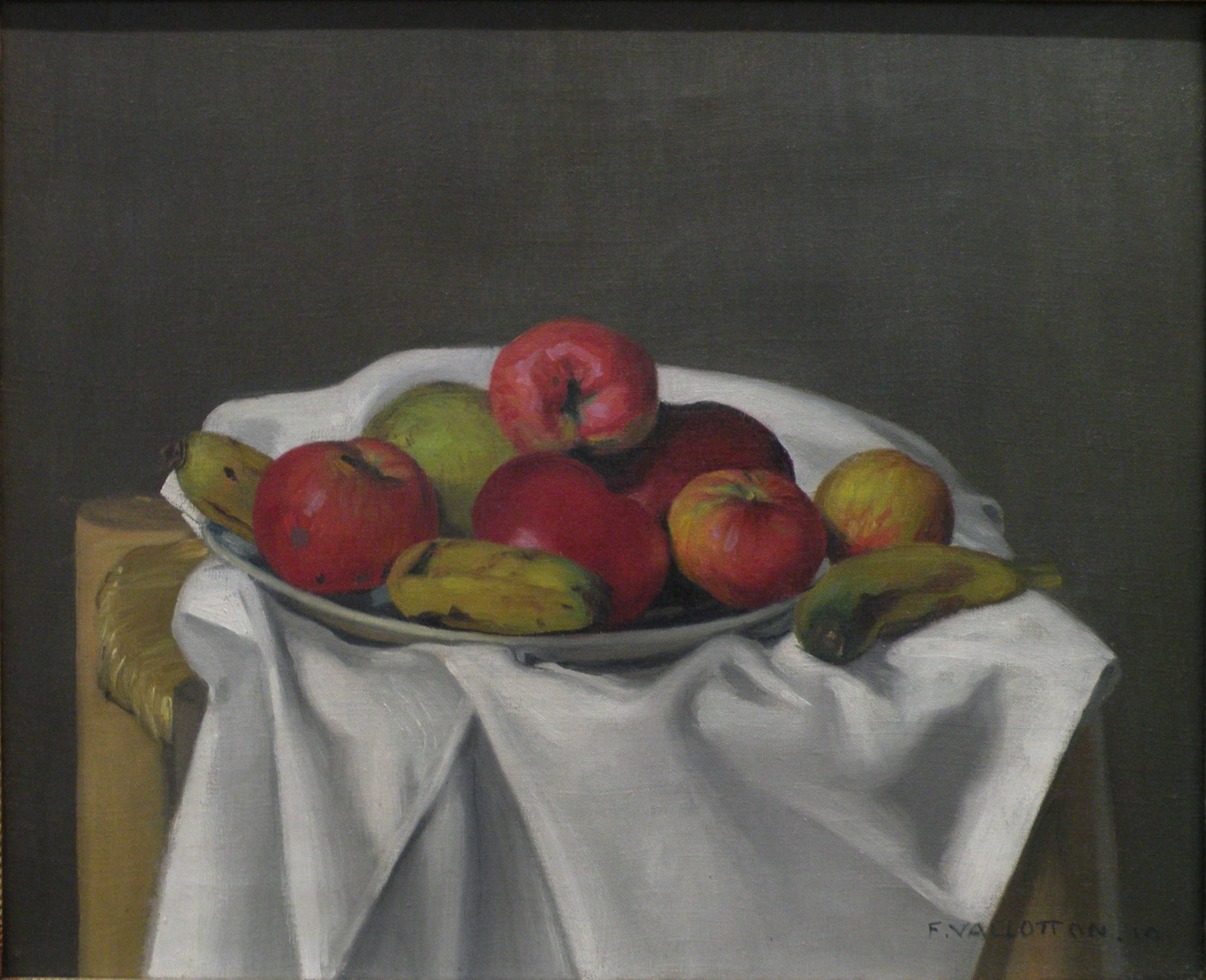 Still life with apples - Félix Vallotton