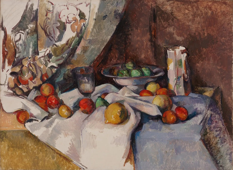 Still Life with Apples - Paul Cézanne