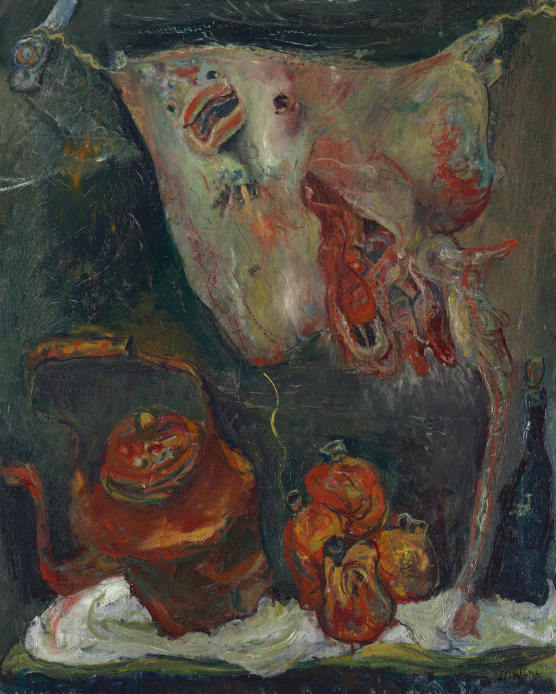 Still Life with Rays - Chaim Soutine