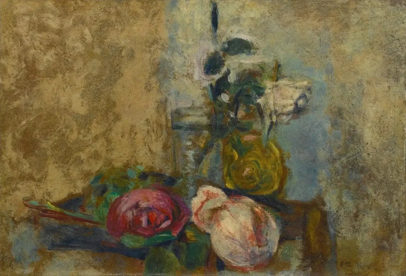 Still Life with Roses - Édouard Vuillard