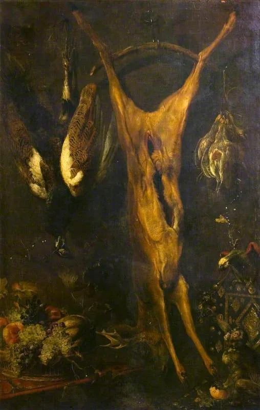 Nature morte avec un cerf mort - Frans Snyders