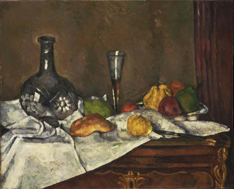 Still Life with Dessert - Paul Cézanne