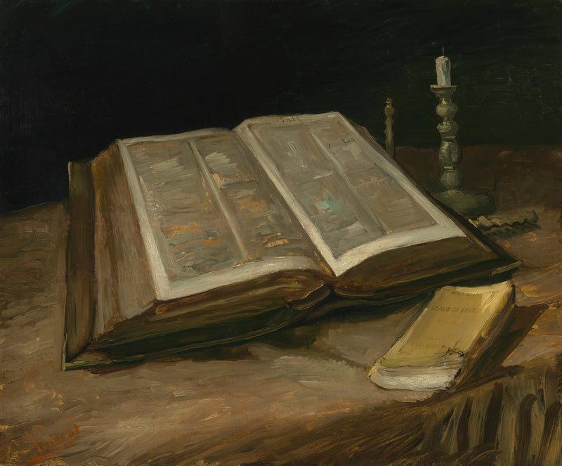 Still Life with Bible - Vincent van Gogh