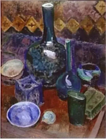 Blue Still Life - Robert Delaunay