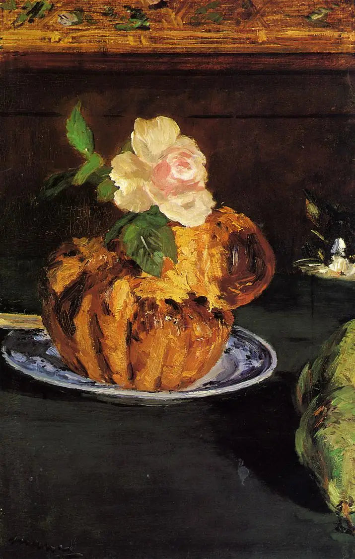 Still Life, Brioche - Édouard Manet