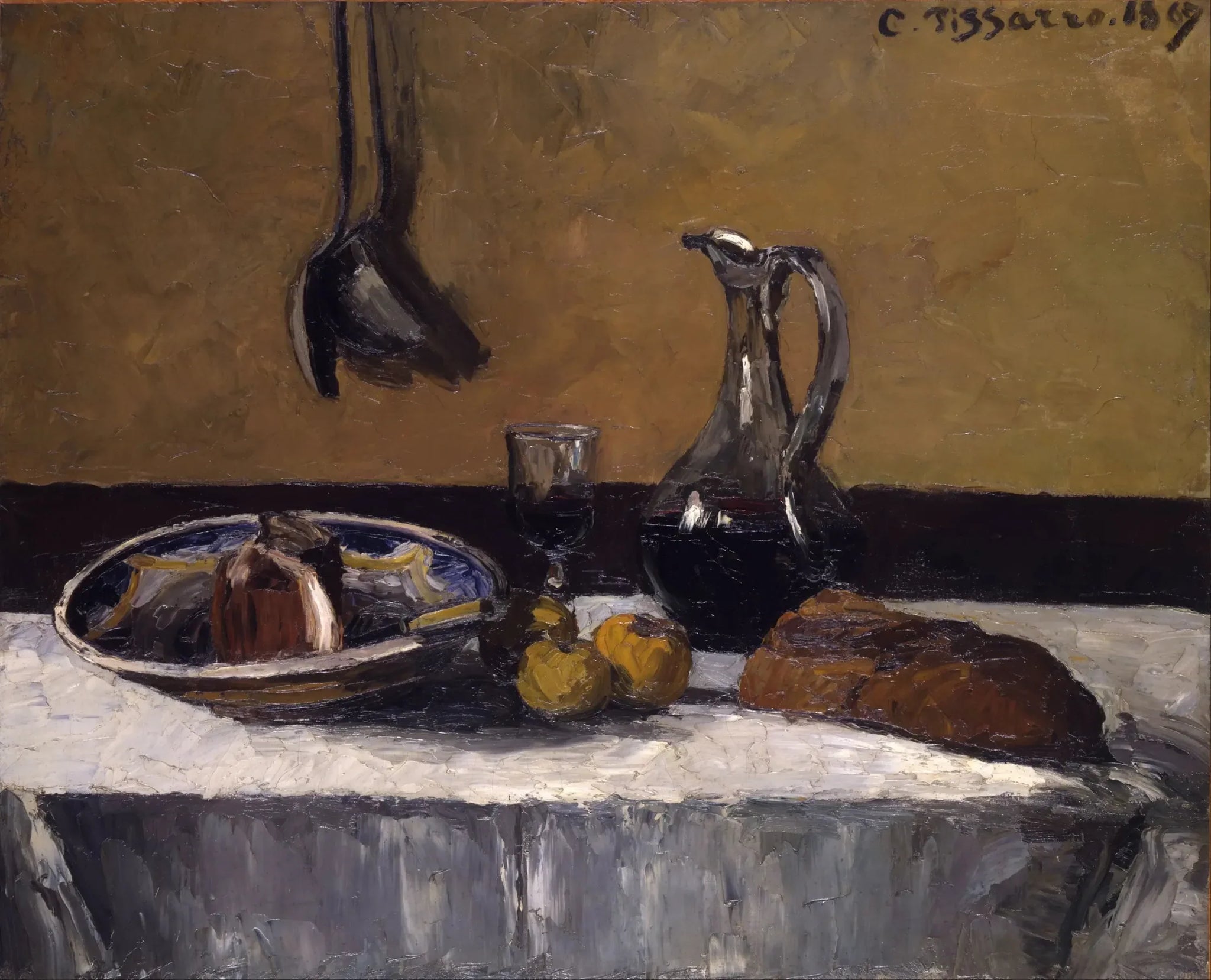 Nature morte - Camille Pissarro image 1 tableau peint à l’huile sur toile