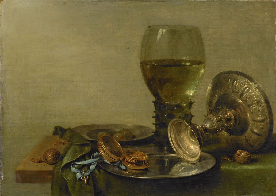 Nature morte à la coupe en argent - Willem Claesz. Heda