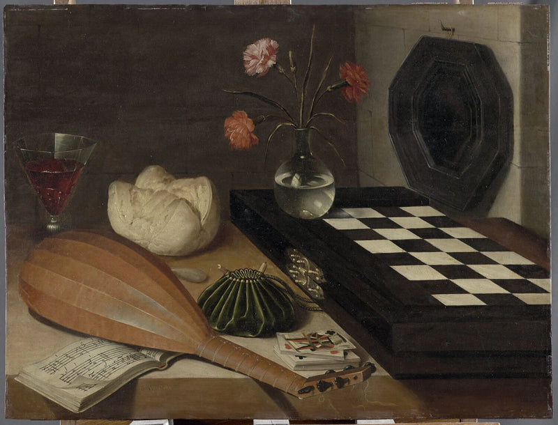 Nature morte à l'échiquier - Lubin Baugin